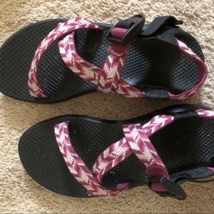 One Strap Purple Chacos